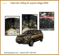 Cách âm chống ồn Suzuki Ertiga 2020 - Địa Chỉ Lắp Đặt Uy Tín TPHCM