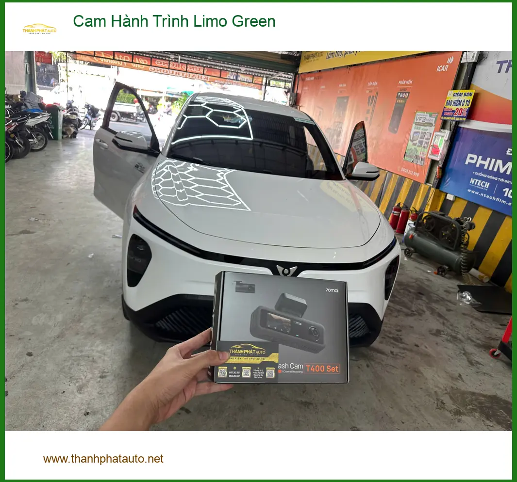 Anh Minh lắp Cam Hành Trình Limo Green cho Honda CRV tại Quận 12