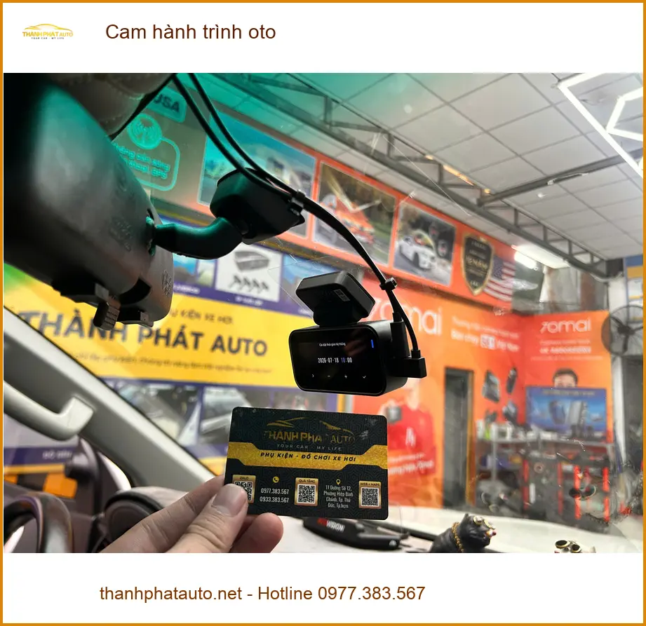 Anh Minh lắp cam hành trình oto Mazda CX-5 tại Quận Bình Thạnh ảnh thực tế 4