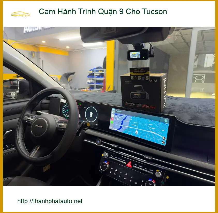 Anh Minh lắp Cam Hành Trình cho Tucson tại Quận 9 bảo vệ xe hiệu quả ảnh thực tế 2