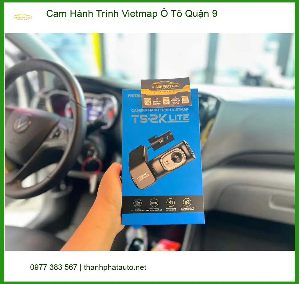 Anh Minh lắp Camera Hành Trình Vietmap cho Accent tại Quận 9