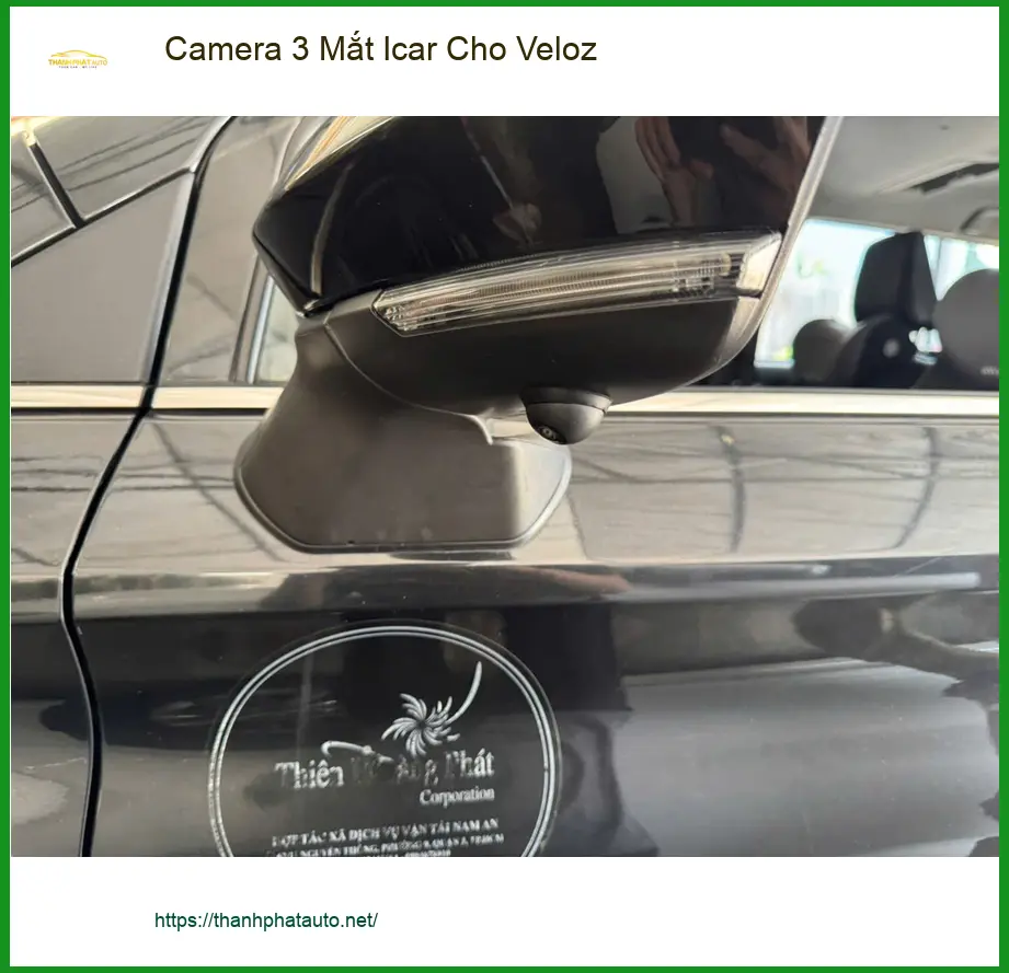 Anh Kiên lắp Camera 3 Mắt Icar cho Veloz ở Thủ Đức để an tâm khi đỗ xe ảnh thực tế 2