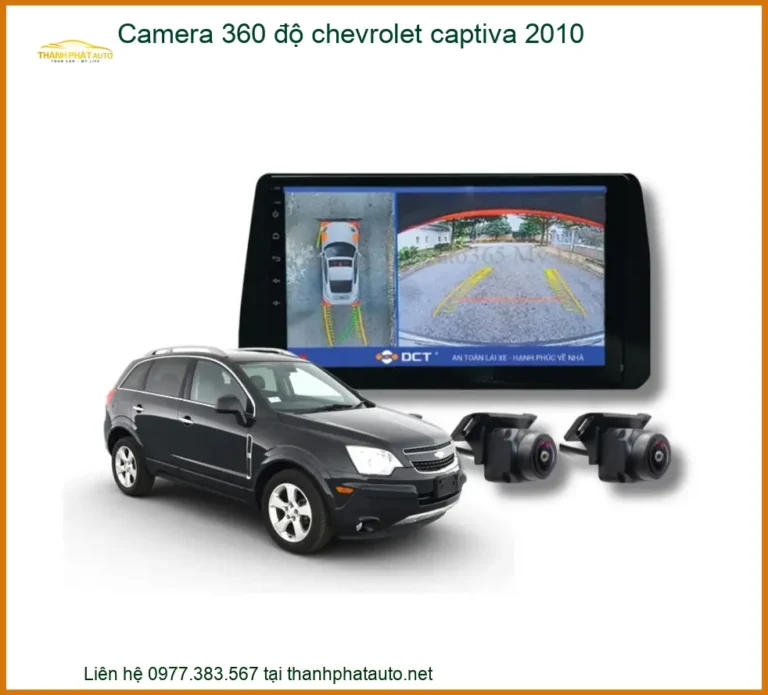 Camera 360 độ Chevrolet Captiva 2010 - Địa Chỉ Lắp Đặt Chính Hãng TPHCM