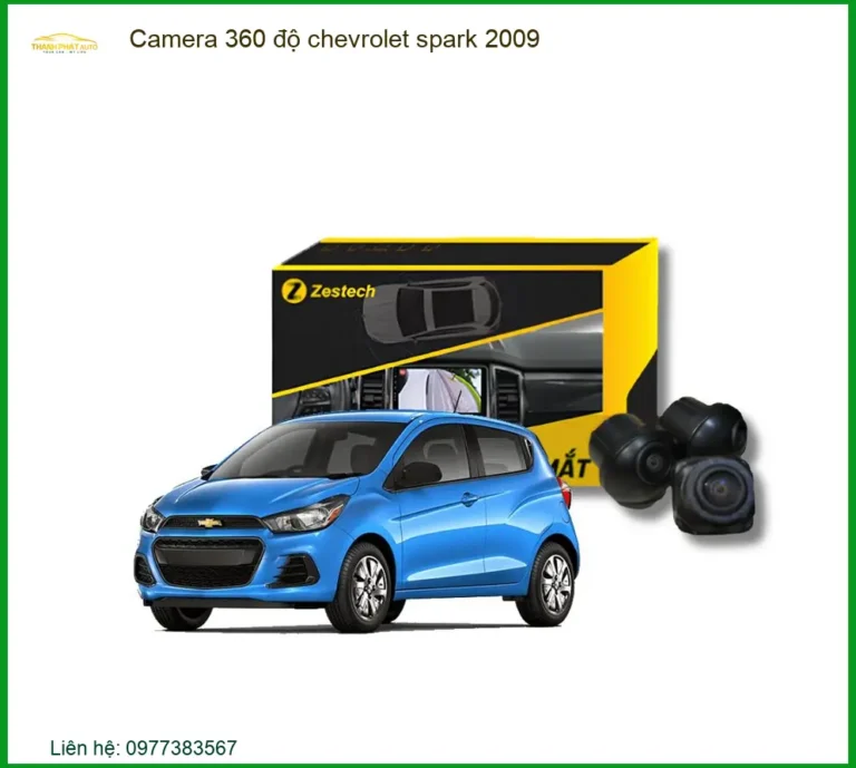 Camera 360 độ Chevrolet Spark 2009 - Địa Chỉ Lắp Đặt Uy Tín TPHCM