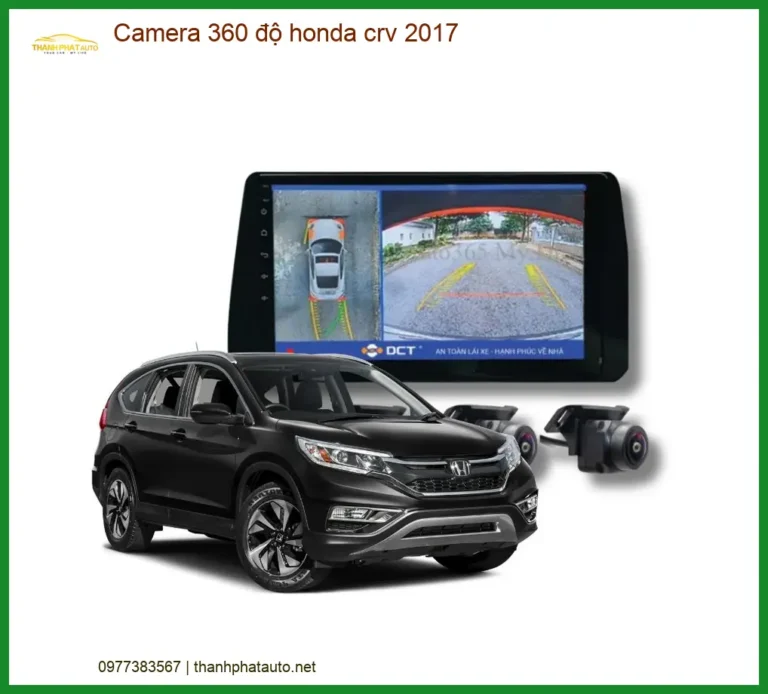 Camera 360 độ Honda CRV 2017 - Địa Chỉ Lắp Đặt Uy Tín TPHCM