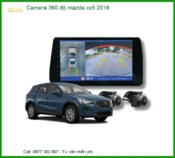 Camera 360 độ Mazda CX5 2016 - Đơn Vị Gắn Uy Tín Giá Tốt TPHCM