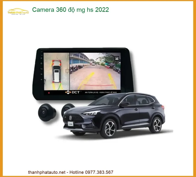 Bộ Camera 360 độ Toàn Cảnh MG HS 2022 - Địa Chỉ Lắp Đặt Uy Tín TPHCM