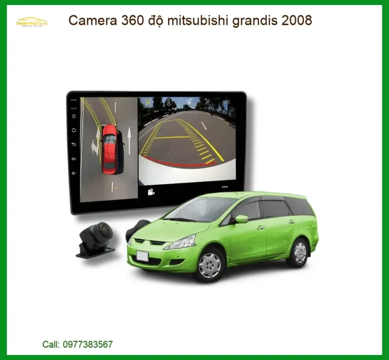 Camera 360 độ Mitsubishi Grandis 2008 - Trung Tâm Lắp Đặt Uy Tín TPHCM