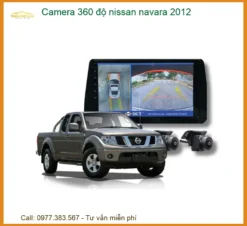 Camera 360 độ Nissan Navara 2012 - Trung Tâm Lắp Đặt Chính Hãng Uy Tín TPHCM
