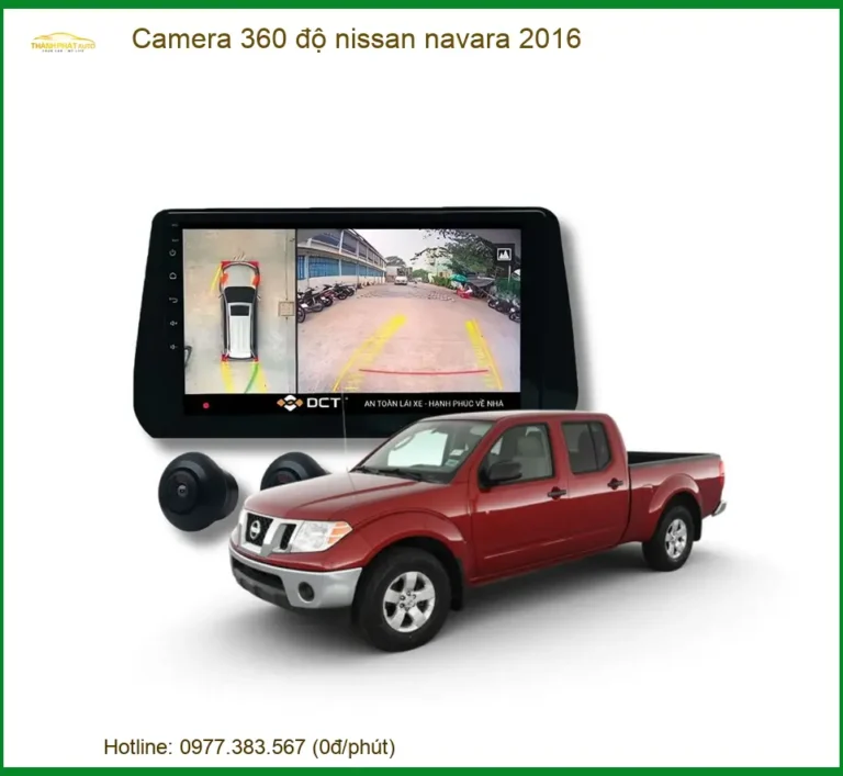 Camera 360 Độ Nissan Navara 2016 - Trung Tâm Lắp Đặt Uy Tín TPHCM