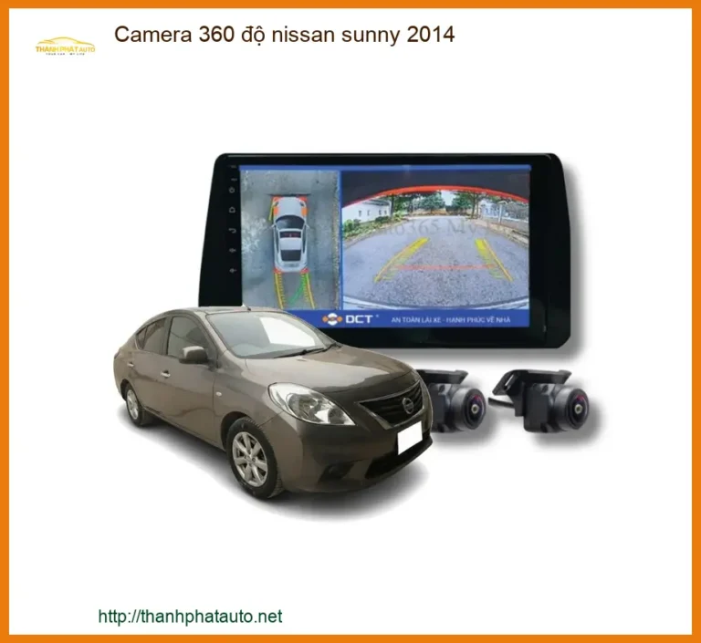 Camera 360 độ Nissan Sunny 2014 - Trung Tâm Lắp Đặt Uy Tín TPHCM