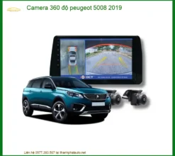 Hệ Thống Camera 360 Độ Peugeot 5008 2019 - Trung Tâm Lắp Đặt Uy Tín TPHCM
