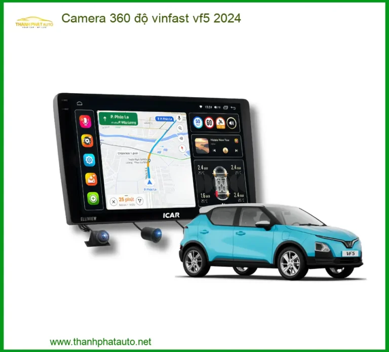 Camera 360 độ Vinfast VF5 2024 - Địa Chỉ Lắp Đặt Uy Tín TPHCM