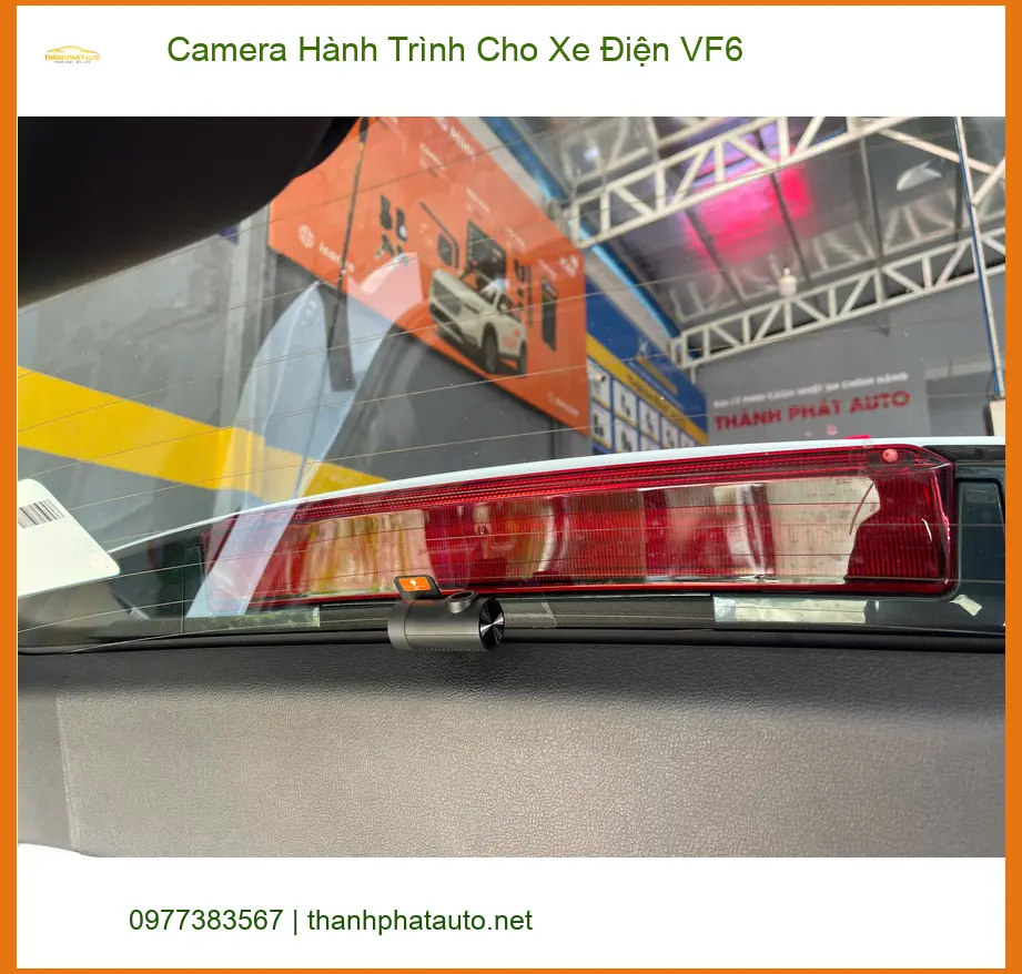 Cô Tư lắp Camera Hành Trình Cho Xe Điện VF6 Quận 9 để ghi lại hành trình an toàn ảnh thực tế 2
