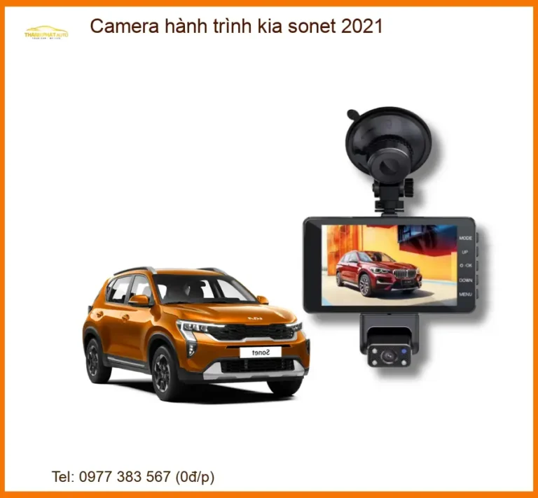 Camera hành trình Kia Sonet 2021 - Địa Chỉ Lắp Đặt Uy Tín TPHCM