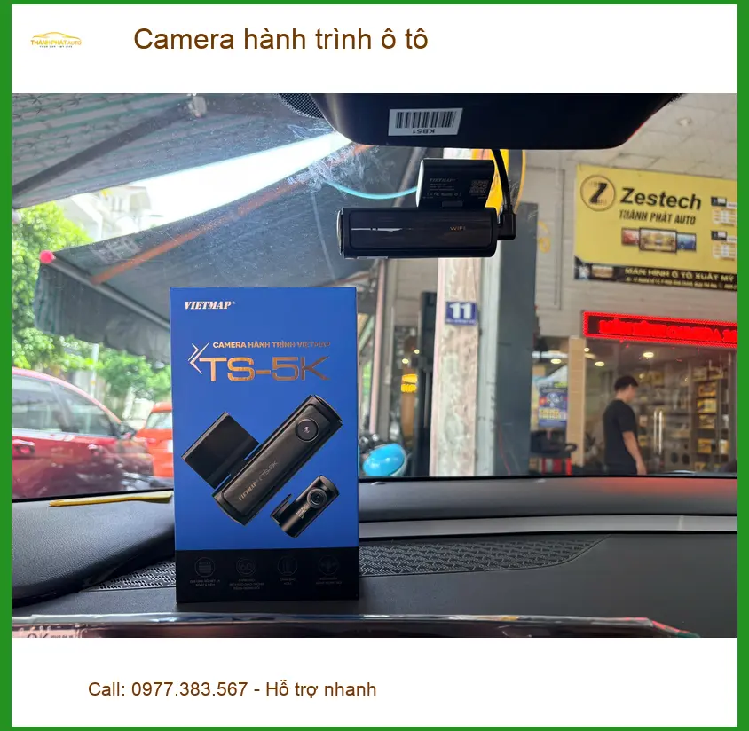 Anh Khải lắp Camera hành trình ô tô Hyundai Accent Quận 11 an tâm