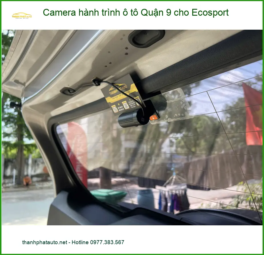Anh Tùng lắp Camera hành trình ô tô Ecosport Quận 9 an tâm lái xe ảnh thực tế 3