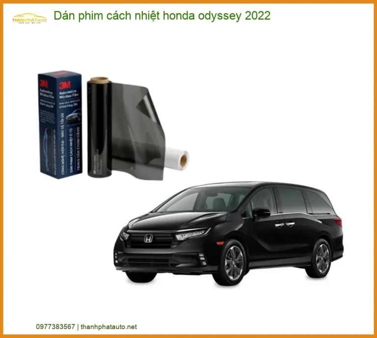 Dán Phim Cách Nhiệt Honda Odyssey 2022 - Địa Chỉ Lắp Đặt Chính Hãng TPHCM