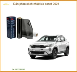 Dán Phim Cách Nhiệt Kia Sonet 2024 - Trung Tâm Thi Công Uy Tín TPHCM