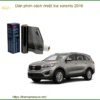 Dán Phim Cách Nhiệt Kia Sorento 2016 - Địa Chỉ Lắp Đặt Uy Tín TPHCM