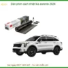 Dán Phim Cách Nhiệt Kia Sorento 2024 - Địa Chỉ Lắp Đặt Chính Hãng TPHCM