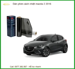 Dán Phim Cách Nhiệt Mazda 2 2016 - Trung Tâm Lắp Đặt Chính Hãng Giá Tốt TPHCM