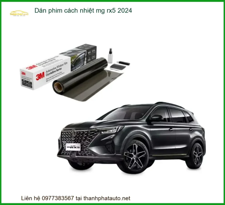 Dán Phim Cách Nhiệt Chống Nóng MG RX5 2024 - Địa Chỉ Lắp Đặt Uy Tín TPHCM