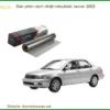 Dán Phim Cách Nhiệt Mitsubishi Lancer 2002 - Địa Chỉ Lắp Đặt Uy Tín TPHCM