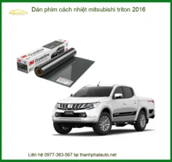 Dán Phim Cách Nhiệt Mitsubishi Triton 2016 - Địa Chỉ Lắp Đặt Uy Tín TPHCM