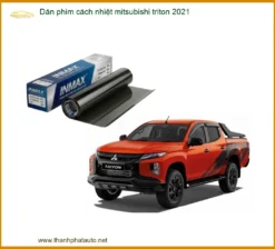 Dán Phim Cách Nhiệt Mitsubishi Triton 2021 - Địa Chỉ Lắp Đặt Chính Hãng TPHCM