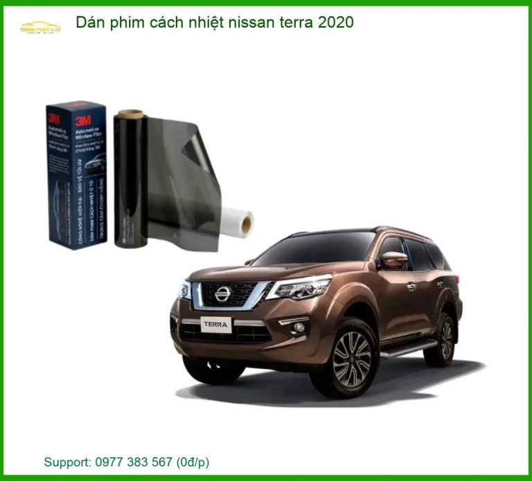Dán Phim Cách Nhiệt Nissan Terra 2020 - Trung Tâm Lắp Đặt Uy Tín TPHCM