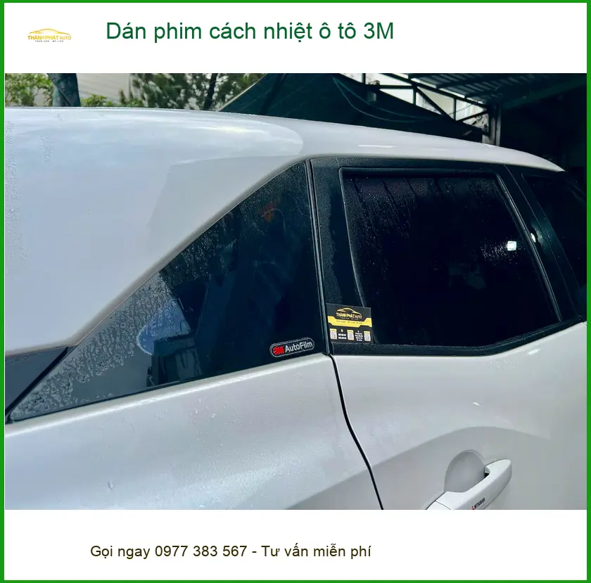 Chị Thảo dán phim cách nhiệt 3M cho Hyundai Creta tại Quận Gò Vấp chống nóng hiệu quả ảnh thực tế 2