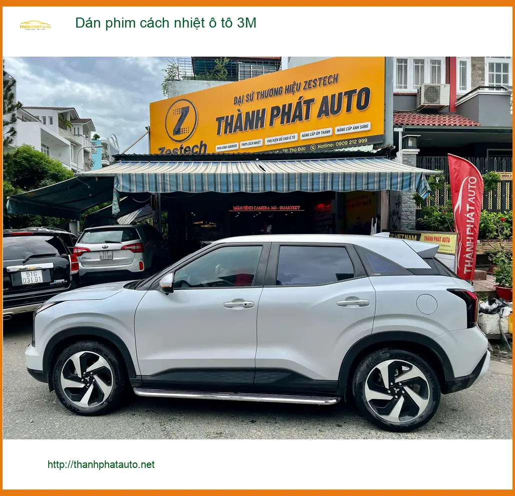 Chị Thảo dán phim cách nhiệt 3M cho Hyundai Creta tại Quận Gò Vấp chống nóng hiệu quả ảnh thực tế 4