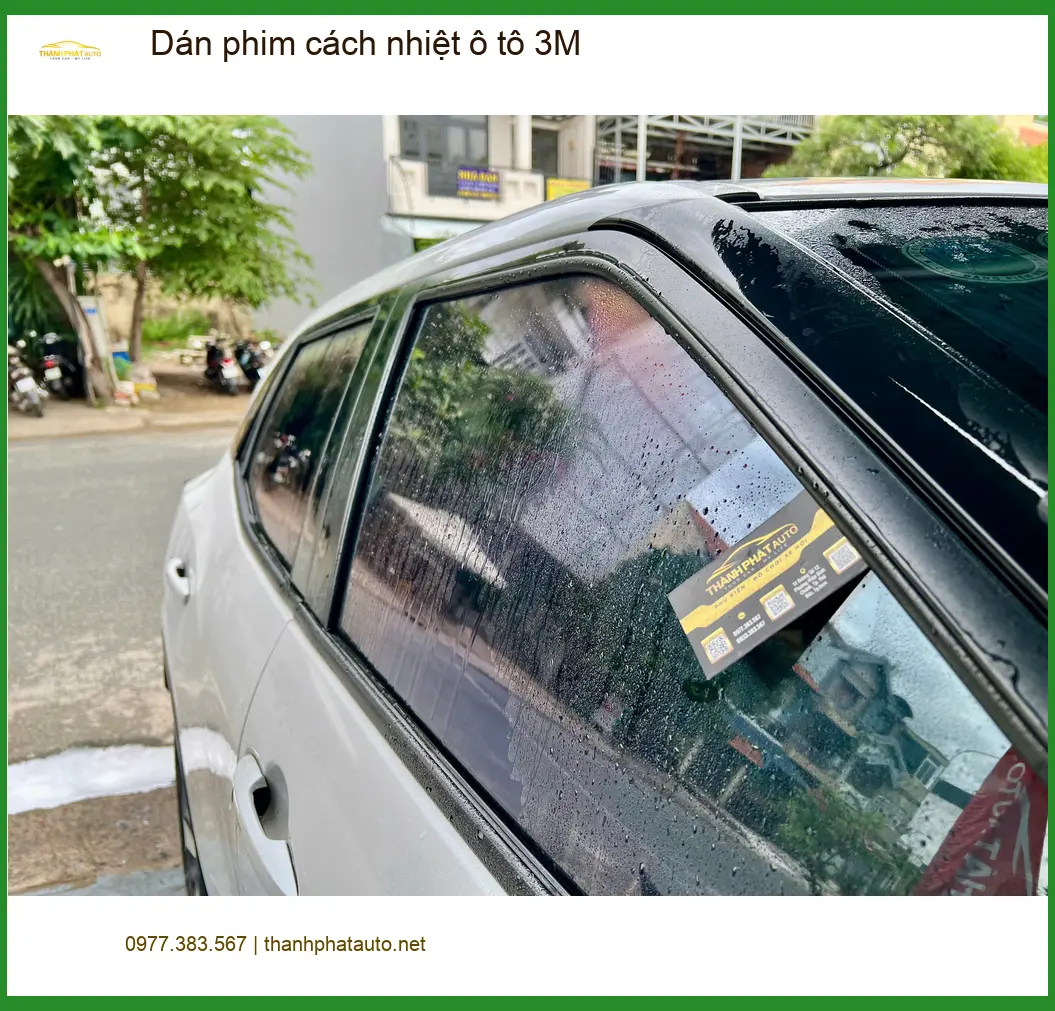 Chị Thảo dán phim cách nhiệt 3M cho Hyundai Creta tại Quận Gò Vấp chống nóng hiệu quả ảnh thực tế 5