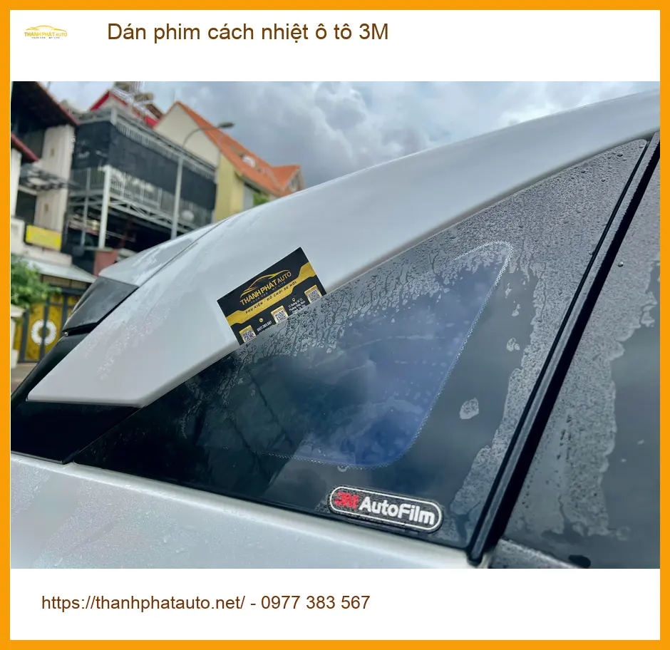 Anh Tấn dán phim cách nhiệt ô tô 3M cho Hyundai Accent Quận 4 chống nóng trước mùa hè oi ả ảnh thực tế 2