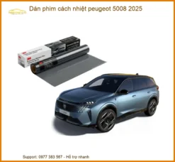 Dán Phim Cách Nhiệt Peugeot 5008 2025 - Trung Tâm Lắp Đặt Uy Tín TPHCM