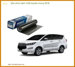 Dán Phim Cách Nhiệt Toyota Innova 2016 - Trung Tâm Lắp Đặt Uy Tín TPHCM