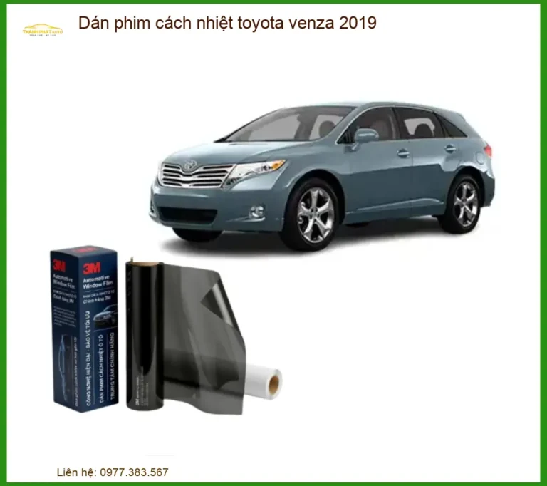 Dán phim cách nhiệt Toyota Venza 2019 - Địa Chỉ Lắp Đặt Chính Hãng TPHCM
