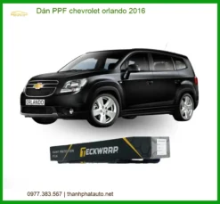 Dán PPF Chevrolet Orlando 2016 - Địa Chỉ Lắp Đặt PPF Chính Hãng TPHCM