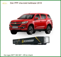 Dán PPF Chevrolet Trailblazer 2018 - Nơi Dán Phim PPF Cao Cấp Giá Tốt TPHCM