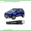Dán PPF Ford Ecosport 2014 - Địa Chỉ Lắp Đặt Uy Tín TPHCM
