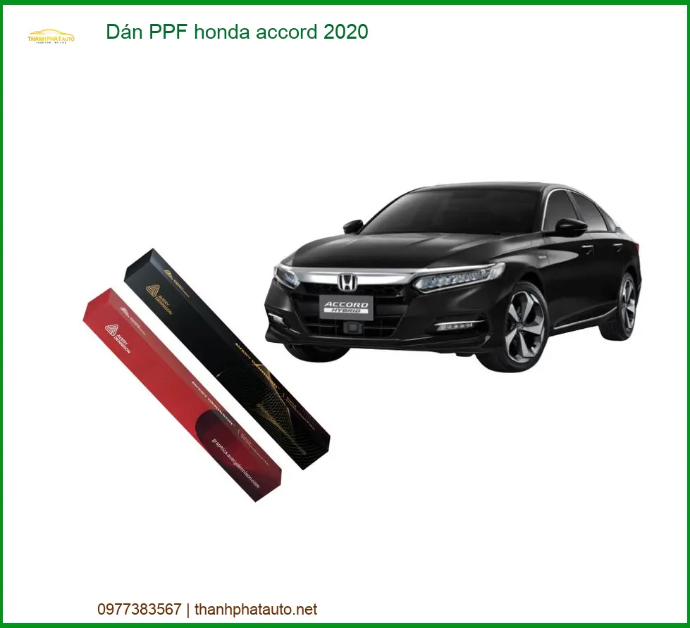 Dán PPF Bảo Vệ Sơn Xe Honda Accord 2020 - Địa Chỉ Lắp Đặt Uy Tín TPHCM