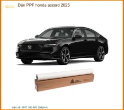 Dán Phim PPF Bảo Vệ Sơn Honda Accord 2025 - Trung Tâm Thi Công Uy Tín TPHCM