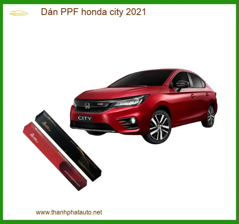 Dán PPF Honda City 2021 - Địa Chỉ Thi Công PPF Uy Tín TPHCM
