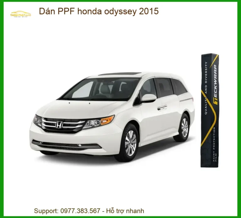 Dán PPF Bảo Vệ Sơn Honda Odyssey 2015 - Địa Chỉ Lắp Đặt Uy Tín TPHCM