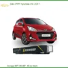 Dán PPF Hyundai i10 2017 - Trung Tâm Thi Công PPF Chính Hãng TPHCM