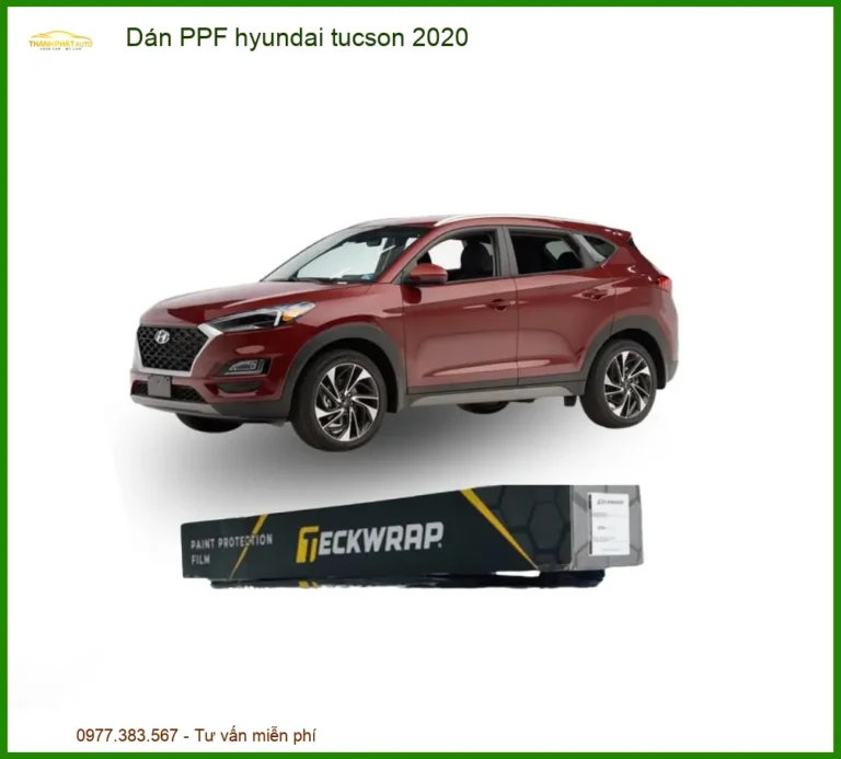 Dán PPF Bảo Vệ Sơn Hyundai Tucson 2020 - Địa Chỉ Thi Công Uy Tín TPHCM