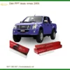 Dán PPF Isuzu D-Max 2006 - Nơi Thi Công Phim Bảo Vệ Sơn Uy Tín TPHCM