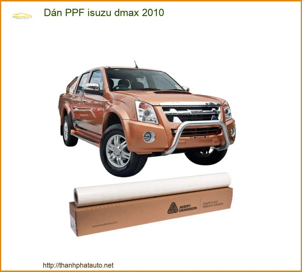 Dán PPF Isuzu D-Max 2010 - Địa Chỉ Lắp Đặt Uy Tín TPHCM