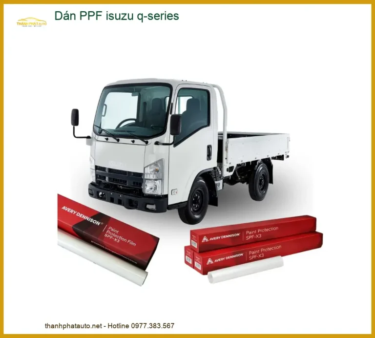 Dán PPF Isuzu Q-Series - Trung Tâm Thi Công PPF Uy Tín TPHCM